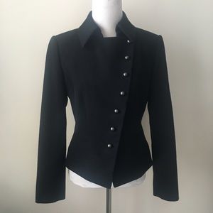 Antonio Melani asymmetrical black jacket